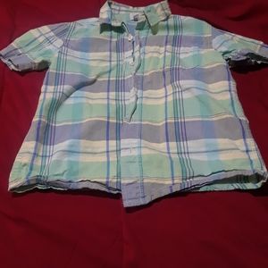 Boys short sleeve button down shirt